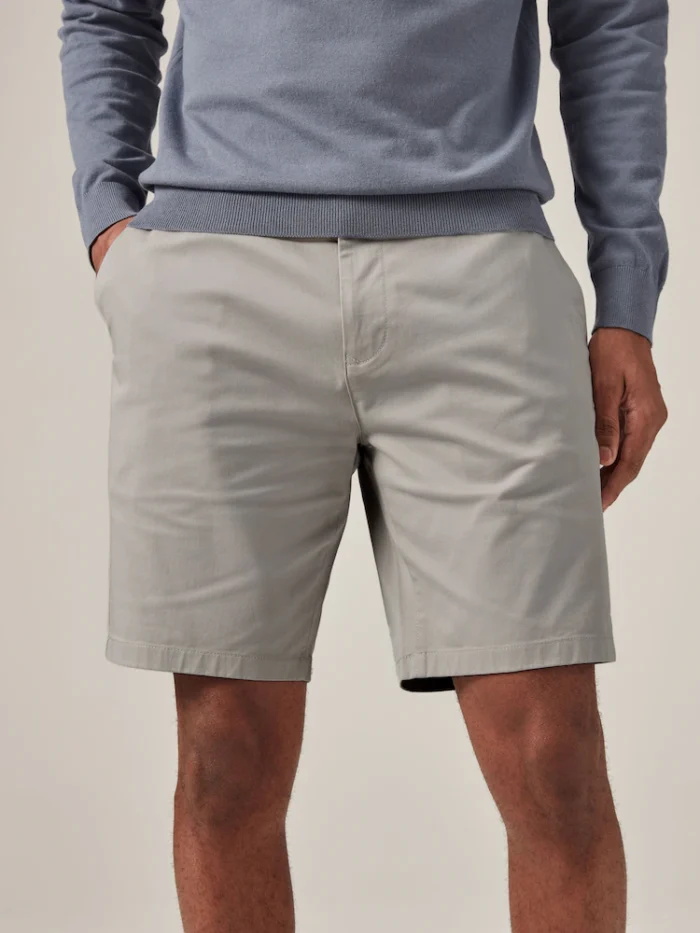NVLTY Chino Shorts - Light Grey