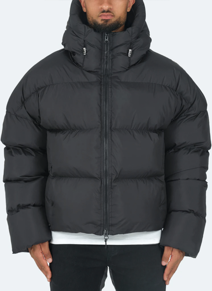 NVLTY Vintage Puffer Jacket Black