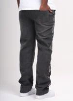 NVLTY Vintage Studded Jeans - Grey