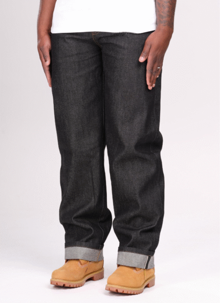 NVLTY Structured Selvedge Jeans - Black