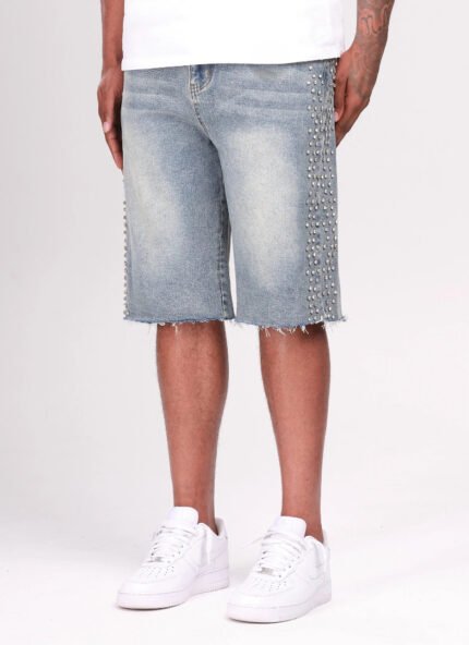 NVLTY Vintage VVS Denim Shorts - Blue