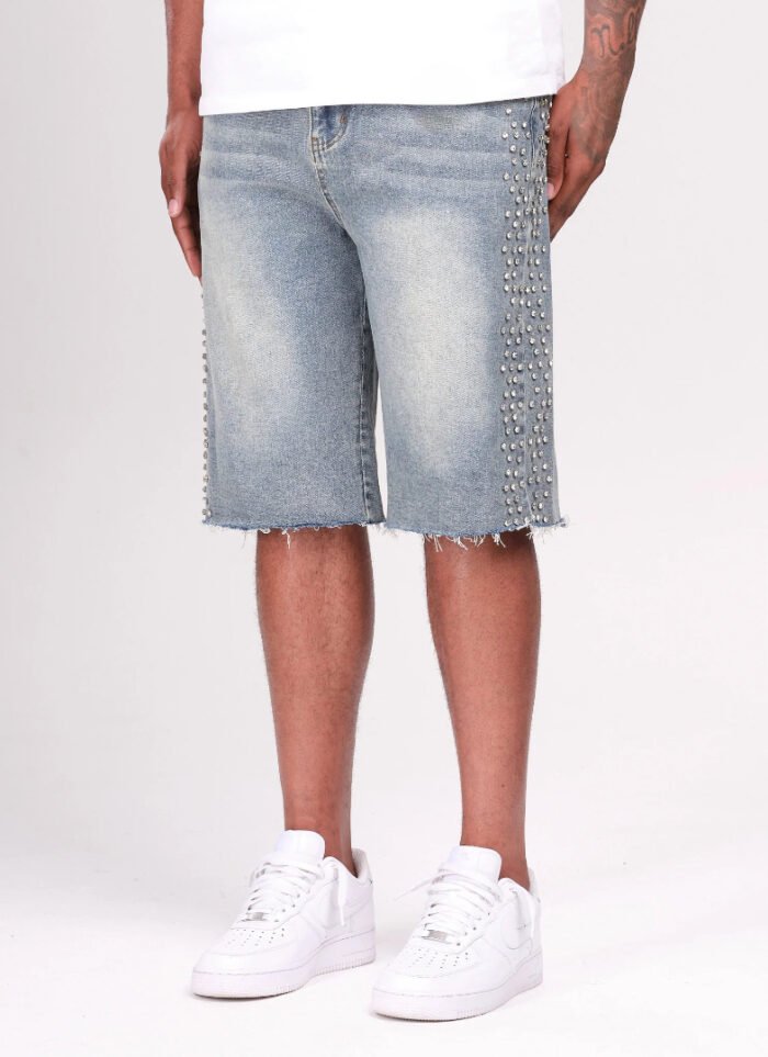 NVLTY Vintage VVS Denim Shorts - Blue