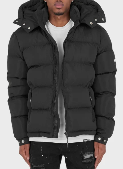 Essential Puffer Jacket Black F