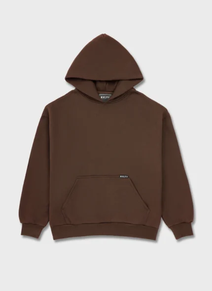 Heavyweight Luxe Hoodie Brown