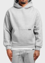 Heavyweight Luxe Hoodie Grey f