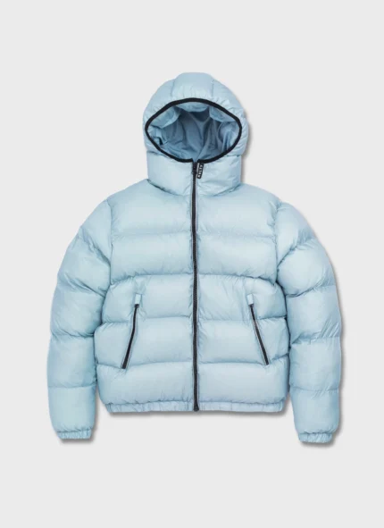 Luxe Puffer Jacket Baby Blue