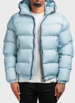 Luxe Puffer Jacket Baby Blue F