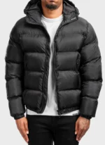 Luxe Puffer Jacket Black F