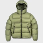 Luxe Puffer Jacket Khaki