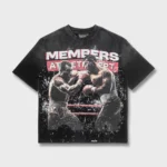 Members Athletic Dept T Shirt Black