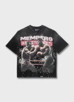 Members Athletic Dept T Shirt Black
