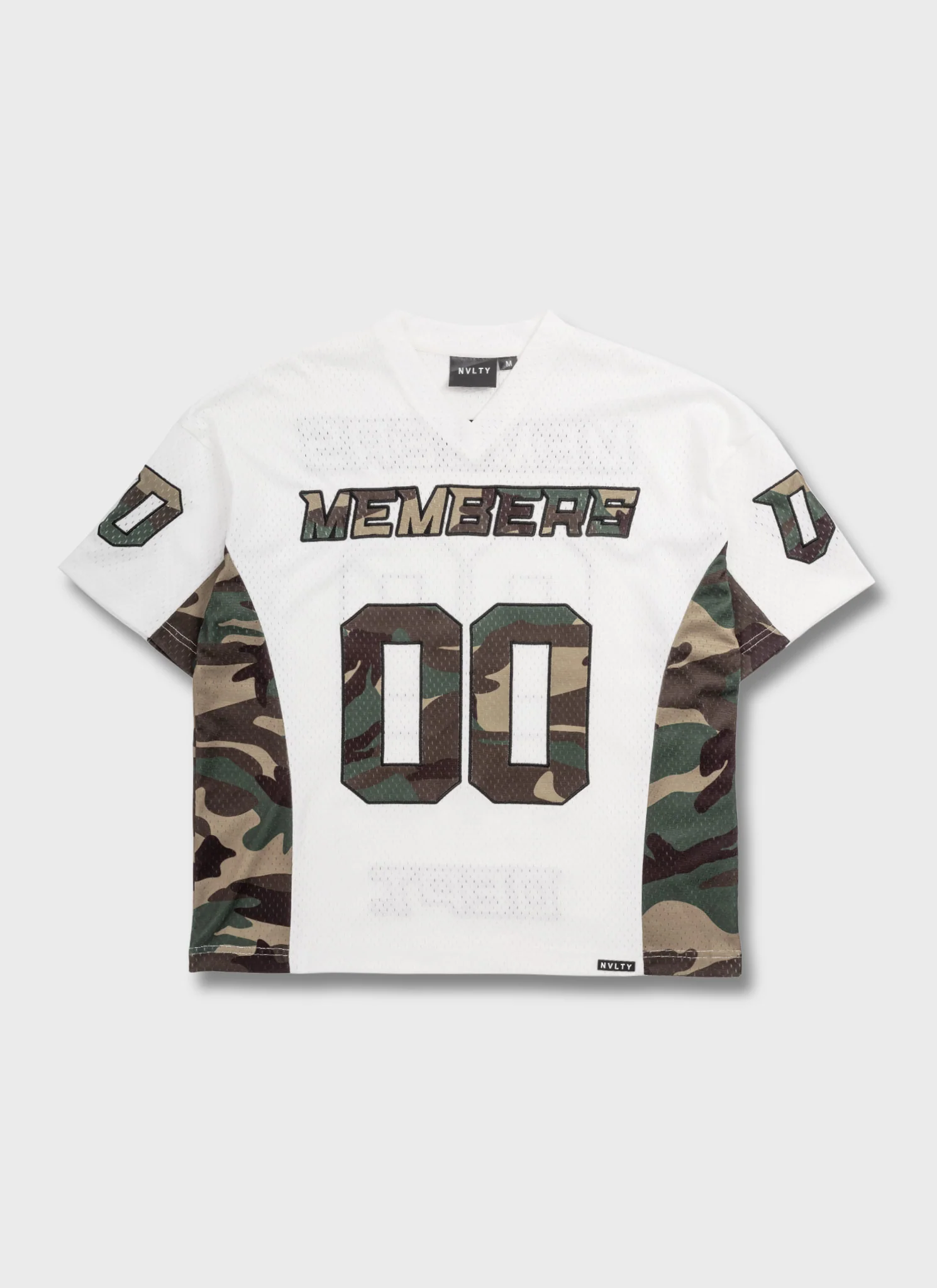 Members Camo Jersey White Members Camo Jersey White