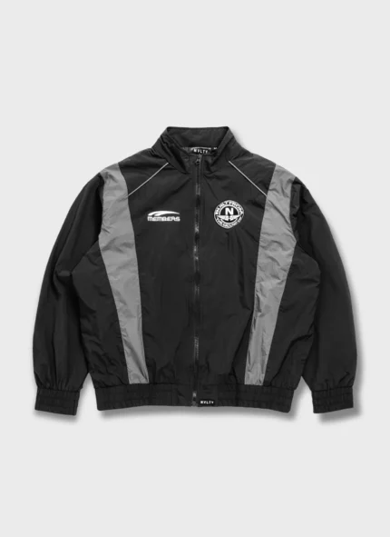 Members Track Jacket Black
