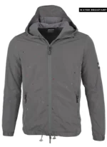 Paint Windbreaker Charcoal Grey