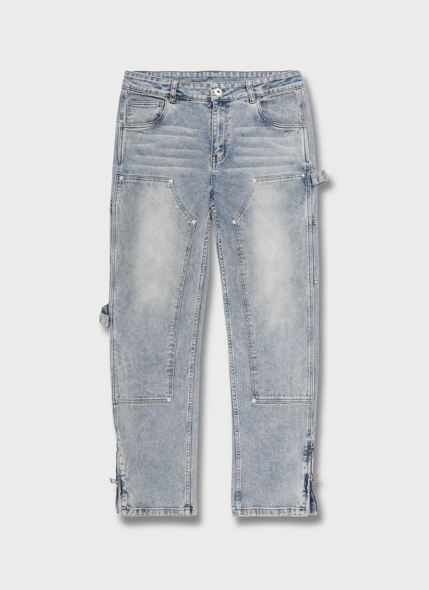 Vintage Carpenter Rivet Jeans Blue Vintage Carpenter Rivet Jeans Blue