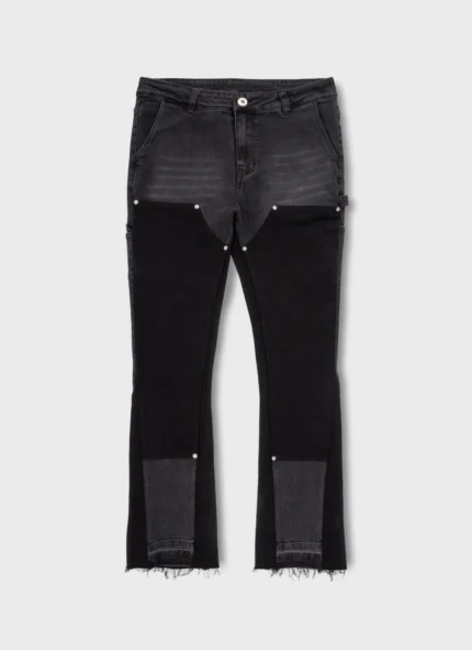Vintage Flare Carpenter Jeans Black