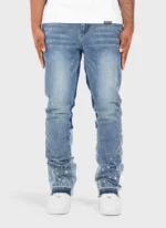 Vintage Flare Paint Jeans BlueVintage Flare Paint Jeans Blue f