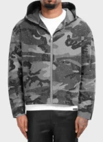Vintage Flooded VVS Jacket Black Camo F
